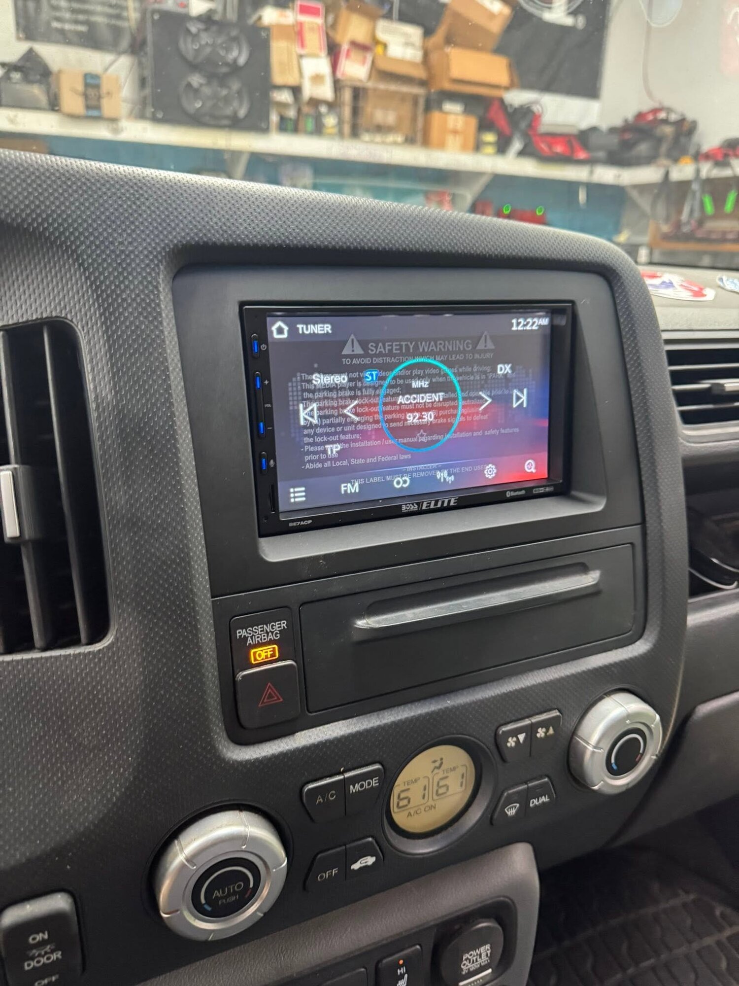 2007 Honda Ridgeline Radio Install
