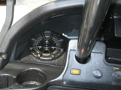 5.25″ Dash Speaker Pods – 2004–2008 Club Car Precedent