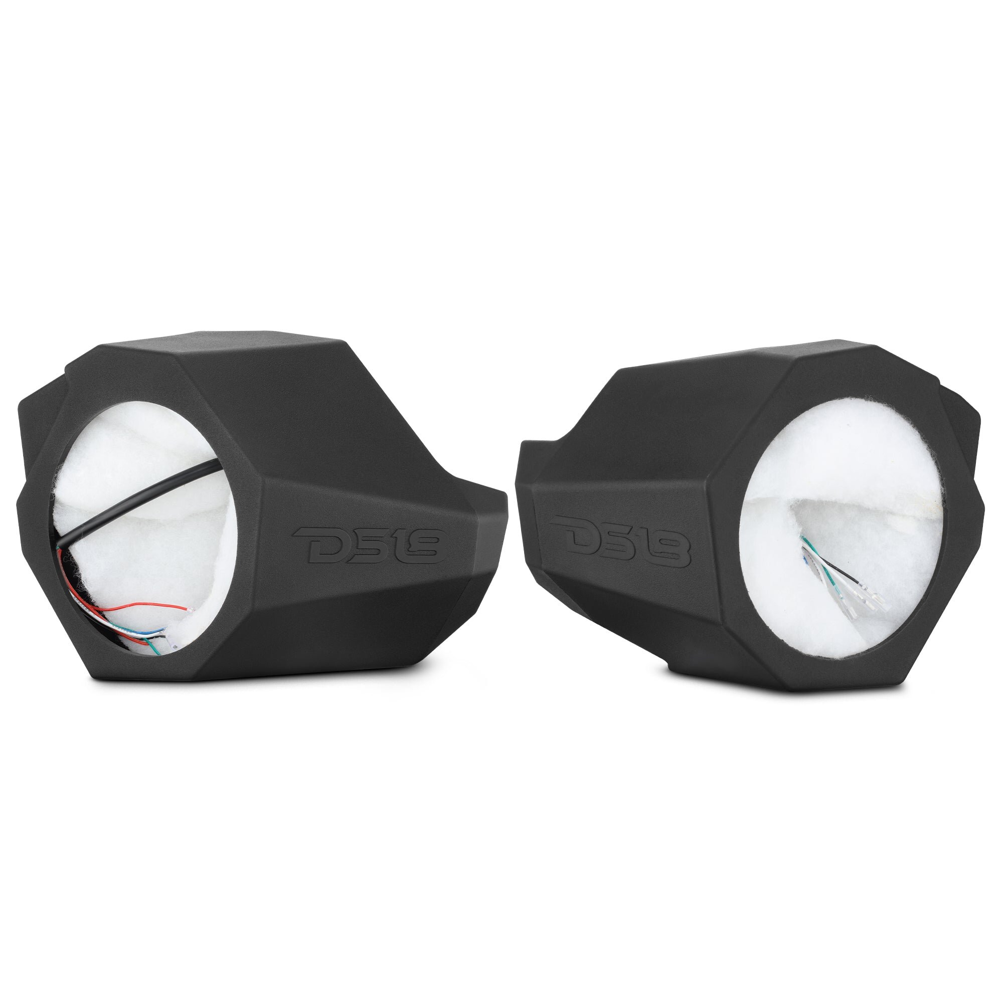 DS18 CA-X3KP6 Can-Am Maverick X3 Kick Panel Pods for 6.5” Speakers