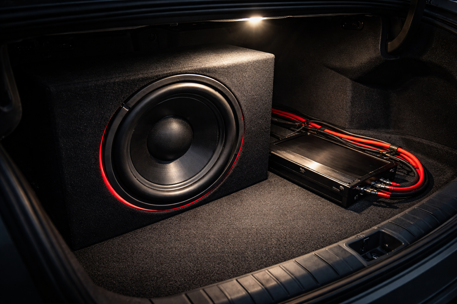 Subwoofer & Amp Install